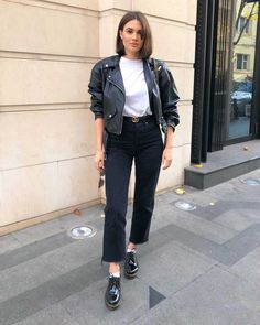 Patent Oxfords Outfit, Oxford Shoes Outfit Women's, Leather Shoes Outfit, Oxford Outfit, Dr Martens Oxford