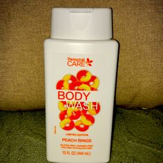 Personal Care Body Wash Limited Edition Peach Rings Scented Gluten-Free Paraben Free Dye Free Phthalate Free 15 Ounce Wooden Cheese Board, Sugar Body Scrub, Sugar Body, Candy Christmas, Candy Christmas Decorations, Body Care Routine, Dye Free, Peach Rings, Blush Makeup