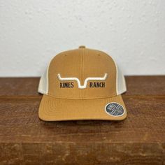 Kimes Ranch Str8 Edge Trucker Hat Brown Unisex Snap Back Fitted Outdoor Hat With Curved Bill, Adjustable Beige Trucker Hat With Curved Bill, Fitted Trucker Hat With Curved Brim For Outdoor, Casual Rodeo Hat With Curved Bill, Casual Curved Bill Hat For Rodeo, Beige Adjustable Hat With Curved Bill, Adjustable Beige Hat With Curved Bill, Beige Adjustable Curved Bill Hat, Brown Summer Hat With Curved Bill