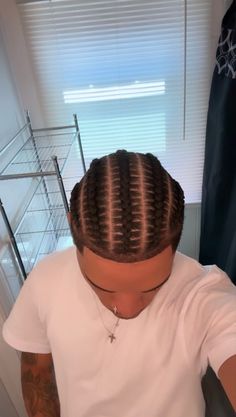 3 Cornrow Braids Men, 8 Braids Men, Canerows Hairstyles Men, Basic Cornrows For Men, 8 Braids Cornrows For Men, Cross Cornrow Braids, 2 Row Cornrows Braids, Tapered Cornrows, 5 Stitch Braids Men