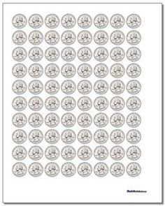 Money: Printable Play Money Printable Coins Play Money, Fake Coins Printable, Counting Coins Worksheet