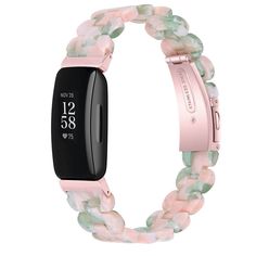 Compatibility: Fitbit Inspire 2 Material: High Quality Resin Total Length: 162mm Thickness: 3mm Link Removal Tool Required to Easily Shorten Band to fit your Wrist Product color may differ from picture depending on computer/mobile screen. SKU: fb.m140    A beautiful choice for both casual wear and a night out. StrapsCo’s marble strap for the Fitbit Inspire 2 is made with a high quality resin. It’s smooth to the touch, comfortable on your wrist and finished with a matching stainless steel deploym Mobile Screen, Marble Stone, Activity Tracker, Marble Stones, Resin Material, Removal Tool, Stone Bracelet, Accessories Watches, World's Best