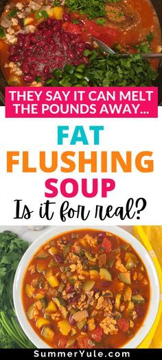 Fat Flush Soup, Tacos Vegan, Fat Flush, Best Fat Burning Foods