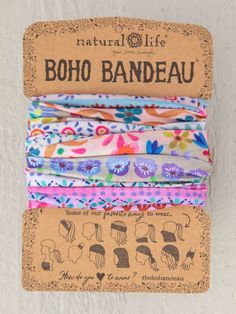 Express yourself in countless ways with our Boho Bandeau! Say goodbye to headband headaches -- no slipping or sliding either! Bad hair days are gone! They look adorable under our jumpsuits to create a different look. Hold your hair back for that crazy yoga pose, protect your scalp at the beach, and always keep one close by for a hair emergency. Boho Bandeaus are wardrobe staples that we like to call “effortless outfit makers! Crazy Yoga Poses, Bandeau Headband, Cute Tube Tops, Honeymoon Clothes, Boho Bandeau, Cute Summer Tops, Effortless Outfit, Floral Headband, Boho Headband