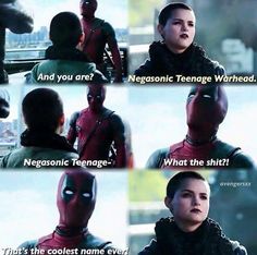 spider - man and deadpool are talking to each other with captioning below