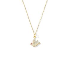 This dove piece is made of 100% natural white diamonds and solid 14k gold. Perfect for any occasion! Dove Pendant, Dove Necklace 14kgold, Gold Necklace Angel, Dove Bracelet, Swan Pendant Gold, Dove Necklace, Tallinn, Diamond White, Everyday Fashion