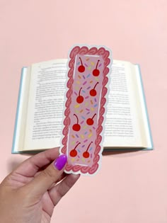 Bar Cake Bookmark at Sew Bonita in Corpus Christi, TX. Reading Gift Basket, Bookmarks To Make, Bookmark Holder, Xmas List Ideas, Book Themed Party, Bar Cake, Bookmark Craft, Cute Bookmarks, Reading Gifts