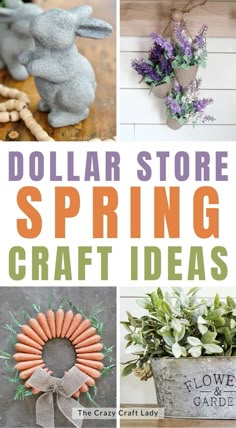 dollar store spring craft ideas for the home