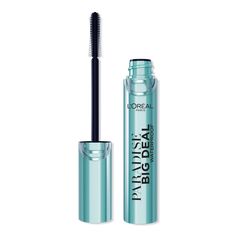 Paradise Big Deal Volumizing and Lengthening Waterproof Mascara - BIG DEAL MASCARA BLACK WATERPROOFFeaturesMake your lashes a Big Deal with endlessly buildable volume and lengthClump resistant lashes, no matter how much you layerInfused with New Self-Smoothing Complex that smooths lashes with each layer for lightweight, continuously buildable impactUnique cross-conic brush evenly coats lashes with every stroke while separating and extending lashes for a clump-resistant resultWaterproof formula.BenefitsSuitable for sensitive eyes and contact lens wearersRemove with ease! - Paradise Big Deal Volumizing and Lengthening Waterproof Mascara Makeup For Special Occasions, Drugstore Mascara, Lash Paradise, Heat Protectant Hair, Hair Oils, Vegan Clean, Heat Protectant, Eye Mascara, Latest Makeup