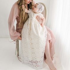 Blessing Gown, Baptism Gown Girl, Baptism Gown, Silk Dupioni, Lace Booties, Clothes Stand, Christening Gown