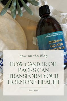 Before I started using castor oil packs, I felt that I didn’t have the time, money, or energy to add in one more biohack that may really make no difference in my life. However, once I finally bit the bullet, ordered a castor oil pack and did my first session, I could not believe I waited so long. Castor oil packs are now a staple in my healthy hormone routine that I cannot live without! Castor Oil Pack Benefits, What Is Castor Oil, Using Castor Oil, Massage Therapy Quotes, Castor Oil Uses, Detox Symptoms, Castor Oil Benefits, Balance Your Hormones, Castor Oil Packs