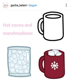 an image of hot cocoa and marshmallows