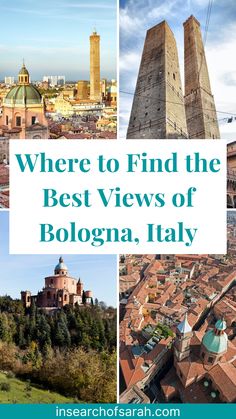 best views of bologna Bologna Bucket List, Day Trips From Bologna Italy, Bologna Itinerary, Places To Visit In Bologna, Bologna Travel, Italy Places To Visit, Italy Places, Bologna Nightlife, Romania Travel