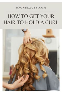 Straight and fine hair barely, if ever remains curly, no matter what you try. So, what�s the secret? How do you get your hair to hold a curl? #hair #finehair #curls #curlyhair #straighthair #curlinghair Hair Curling Products For Straight Hair, How To Slightly Curl Hair, The Right Way To Curl Your Hair, How To Curl My Daughters Hair, Hair Products For Curling Your Hair, Products To Use When Curling Hair, Best Curling Iron For Hard To Curl Hair, Keep Curls All Day, Holding Curls All Day