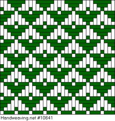 an image of a green and white pattern that looks like it is made from squares