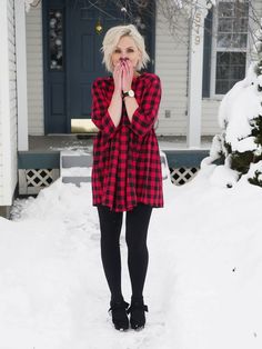 Cozy Buffalo Plaid for Your Winter Wardrobe Simple Christmas Outfits, Christmas Outfits Ideas, Light Colored Dresses, Proper Attire, Great Halloween Costumes, Christmas Outfits, Plaid Fashion