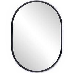 Dasha Small Mirror, Iron Matte Black-Accessories-High Fashion Home Black High Fashion, Rounded Mirror, Small Mirror, Small Mirrors, High Fashion Home, Kids Bathroom, Round Mirror, Kids' Bathroom, Round Mirrors