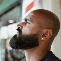 Bald And Bearded Men, Beard Styles Bald, Bad Beards, Bald Head With Beard, Beard Shape, Faded Beard Styles, Shaved Head With Beard, Bald Haircut, Haircuts For Balding Men