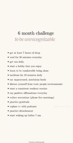 Be Unrecognizable, Self Care Bullet Journal, Writing Therapy, Vie Motivation, Get My Life Together, Self Care Activities, Self Motivation