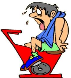 a man riding on top of a skateboard in a wheel chair with his mouth open