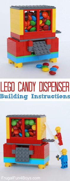 lego candy dispenser instructions for building instructions