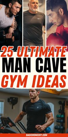 the 25 ultimate man cave gym ideas for men to use in their home gyms