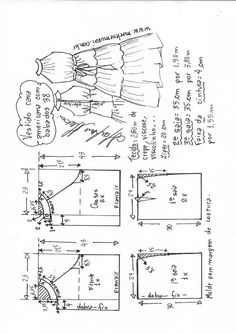 an old book with some drawings on it