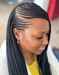 Plaited Hairstyles For Black Women, Kali Hairstyles, Ghana Braids Cornrows, Cornrow Updo, Best Braid Styles, Ghana Braids Hairstyles