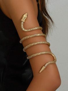 🌟 PRODUCT DETAILS: ✅ Crafted to captivate, our Bendable Snake Bracelet is a mesmerizing piece of serpent jewelry that exudes mystery and elegance. This adjustable gold snake bracelet is not just an accessory; it's a statement of bold style and allure. ❗️Key Features: ⚡️Unique Design: Embrace the mystique of the serpent with our Bendable Snake Bracelet. This stunning piece features a lifelike snake design that coils around your wrist, creating a striking and adjustable arm cuff. ⚡️Quality Materi Snake Arm Cuff, Serpent Jewelry, Arm Bracelet, Bracelet Party, Finger Bracelets, Arm Bracelets, Snake Bracelet, Snake Design, Arm Cuff