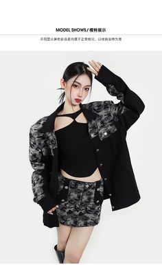 Applicable age: 18-24 years old Size: S M L Style: Commuter Collar type: round neck main color: black Sleeve Type: Regular Item number: X22T5886 Applicable season: winter Season of the Year: Winter 2022 Sleeve Length: Long Sleeve Thickness: Regular Length: short Clothing version: Slim type Material composition: other materials Oversized Black Grunge Tops, Casual Tops For Alternative Fashion In Winter, Grunge Crew Neck Outerwear For Fall, Trendy Black Tops For Alternative Fashion, Edgy Black Outerwear For Alternative Fashion, Emo Style Winter Streetwear Tops, Emo Winter Streetwear Tops, Winter Emo Streetwear Tops, Emo Winter Outerwear For Streetwear