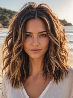 18 Low Maintenance Brunette Balayage Hair Ideas You Must Try in 2024 – Scan to Talk Ombre Brunette Hair, Hair Color Brunette Balayage, Low Maintenance Highlights Brunettes, Low Maintenance Brunette Balayage Hair, Fuller Cheeks, Lob Haircuts, Face Fat, Brunette Balayage, Hair Dyes