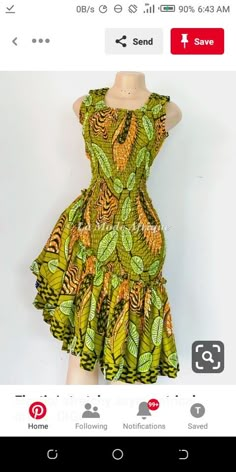 Long African Dresses, Dress Ankara