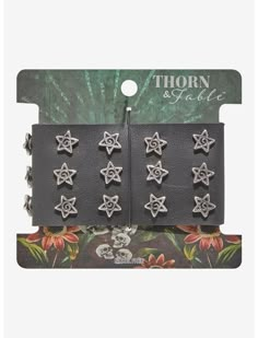 Thorn & Fable Spiral Star Cuff Bracelet | Hot Topic Spiral Star, Xmas Wishes, Spend Money, Scene Kids, Friend Necklaces, Star Studs, Leather Cuffs, Gift List, Birthday Gift Ideas