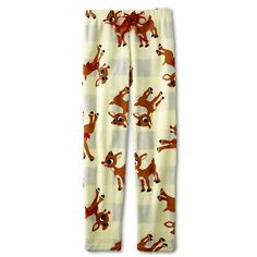 Rudolph the Red Nosed Reindeer Licensed Gift Fleece Pajama Bottoms Size L NEW | eBay Rudolph The Red Nose Reindeer Shirts, Reindeer Pajamas, Christmas Pajama Pants, Rudolph The Red Nosed Reindeer, Candle Pedestal, Christmas Pjs, Rudolph The Red, Fleece Pajamas, Pajama Pant