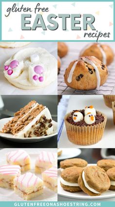 an image of gluten free easter recipes