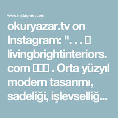 okuryazar.tv on Instagram: ".
.
.
📷 livingbrightinteriors.com 👏👏👏
.

Orta yüzyıl modern tasarımı, sadeliği, işlevselliği ve doğayla bağlantısı nedeniyle takdir ediliyor. 20. yüzyılın ortalarında ortaya çıkan bu zamansız estetik, temiz çizgileri, organik formları ve malzemelerin yenilikçi kullanımıyla ev sahiplerini ve tasarımcıları büyülemeye devam ediyor.
.

Mid-century modern design is celebrated for its simplicity, functionality, and connection to nature. This timeless aesthetic, which emerged in the mid-20th century, continues to captivate homeowners and designers alike with its clean lines, organic forms, and innovative use of materials.
.
#libraries #librarylove #cozyreads #librariesofinstagram #librarydesign #bookworld #fortheloveofreading #bookaholics #bookishpost #bookshelveso Connection To Nature, Organic Forms, Timeless Aesthetic, Cottage Core, Modern Design, Cottage, Mid Century, On Instagram, Instagram