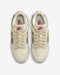 Nike Dunk Low Women's Shoes. Nike.com Alabaster Light, Jeff Staple, 80s Basketball, Nike Sb Dunks Low, Cutler And Gross, Ostrich Leather, Nike Air Max Plus, Air Max Plus, Adidas Gazelle