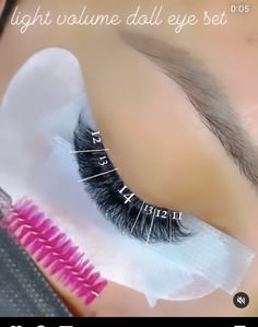 Mega Lash Map, Volume Mapping Lashes, Doll Eye Lash Mapping, Eyelash Extensions Mapping, Classic Lash Map, Volume Lash Map