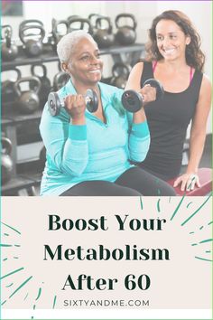 Think it's impossible to lose those stubborn pounds around the middle after menopause? Think again! Check out this article with proven tips to help you boost your metabolism after 60! #metabolism #menopause #bellyfat #getridofbellyfat #loseweightaftermenopause #increasemetabolism #fitnessafter50 #fitnessafter60 Hormonal Belly, Natural Metabolism Boosters, Home Workout For Women, Sixty And Me, Health Podcast, Training Workouts, Health Practices, Metabolism Booster