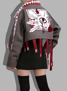 Cool Outfits For Ocs, Oc Fashion Ideas, The Sims 4 Cc Techwear, My Hero Academia Outfits Ideas, Techwear Sims 4 Cc, Clothes Design Casual, Sims 4 Techwear, Himiko Toga Aesthetic, Cute Uniform Outfits