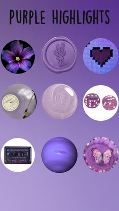 #purple #purpleaesthetic #purpleinstagramhighlights Hilight Instagram Purple, Purple Personality, Instagram Highlight Covers Purple, Ig Story Highlights Cover, Hilight Instagram, Story Highlights Cover, Purple Instagram, Cover Purple, Highlights Cover