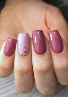 Pretty Nail Art Designs For Wedding, Gel Polish For Wedding, Nudish Pink Nails, Dark Pink Nails Ideas, Nails Ideas For Wedding, Festive Nails Indian, Short Nail Designs Square, Cool Easy Nail Designs, Nails Dark Pink