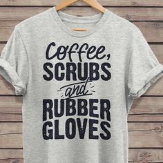 Dental Hygienist Gifts Coffee Scrubs Rubber Gloves Dental Shirt Dental Gift Dental Assistant Dental Dental Hygienist Gifts, Health Humor, Dental Gifts, Teeth Implants, Dental Student