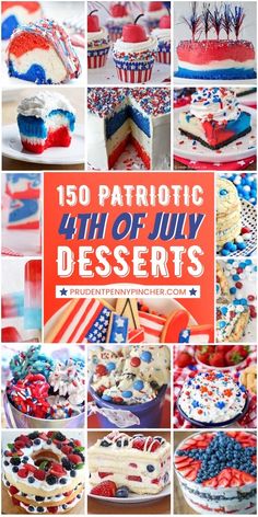 patriotic fourth of july desserts