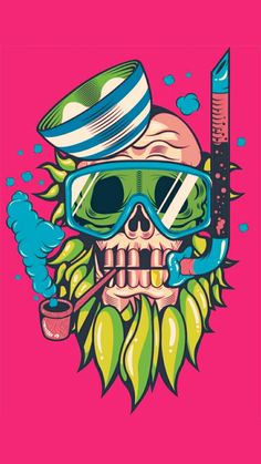 Style Gothic, A Skull, Design Tattoo, Art Characters, Skull And Bones, Skull Art, Illustration Vector, Graffiti Art, Character Illustration