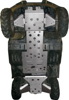 the rear end of a vehicle with four wheels