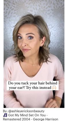 Easy To Style Medium Length Hair Styles, Hair Styling Ideas For Medium Hair, Textured Bob Medium Shoulder Length, Work Hairdos For Medium Hair, Shoulder Hair Styles For Women, Effortless Short Hairstyles, Easy Hairstyles For 40 Year Old Women, Professional Womens Hairstyles, Hair Styling Tutorials Medium