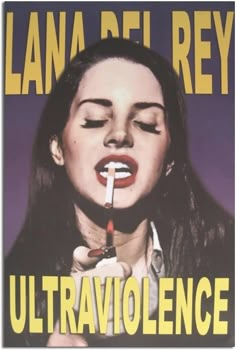 Lana Del Rey, A Woman, Music, Wall, Art