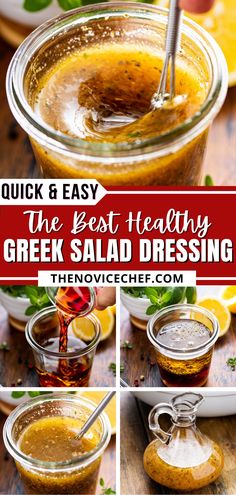 the best healthy greek salad dressing recipe