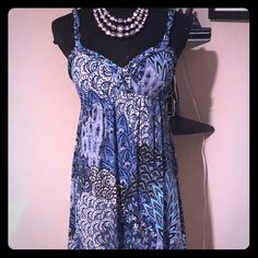 Euc Adorable Blue Moa Moa Flirty Sun Dress Size Med. Worn Only A Couple Of Times. Check Out My Closet For More Very Gently Used, Like New Or Nwot Dresses And Apparel. Moa Moa, Sundress, Like New, Colorful Dresses, Mini Dress, Womens Dresses, Dresses, Women Shopping, Blue